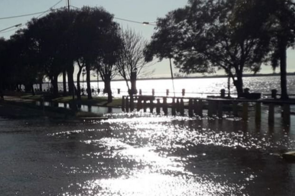 El titular de Defensa Civil de Gualeguaychú Cristian Magne reconoció que se encuentran preocupados por una posible creciente del río Uruguay