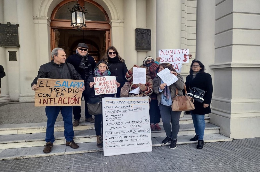 Jubilados, también variable de ajuste en la provincia