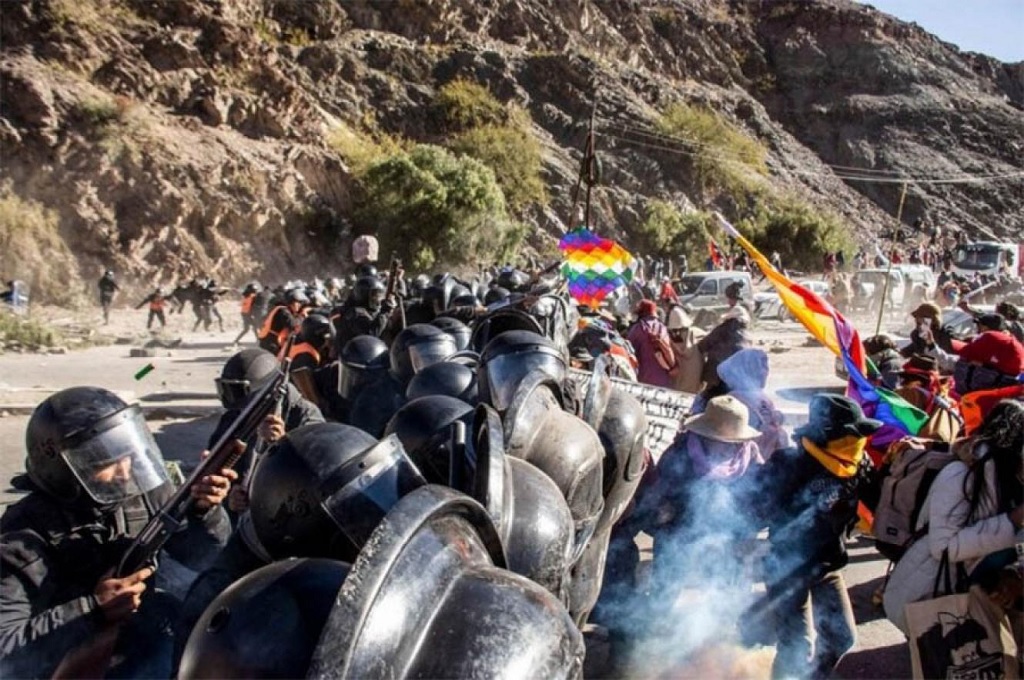 Paro nacional docente por la represión en Jujuy: Agmer adhirió a la medida de fuerza