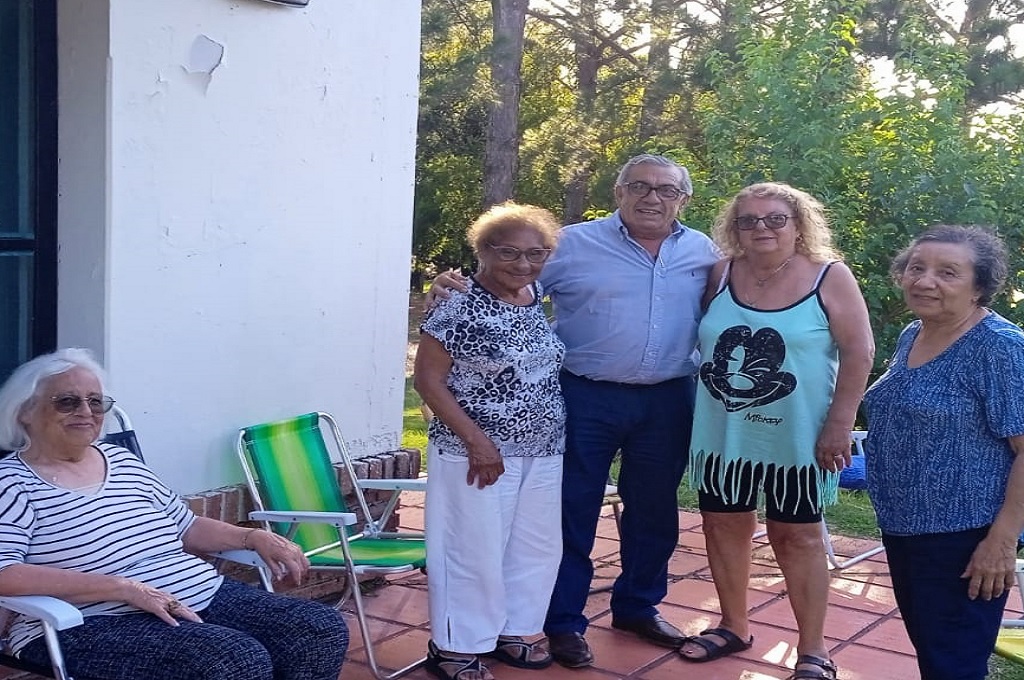 La recepción a la primera delegación de turismo social, fue en las instalaciones del Centro Vacacional del BPS en Las Cañas.