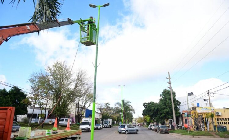 Pusieron en valor 500 luminarias de Gualeguaychú