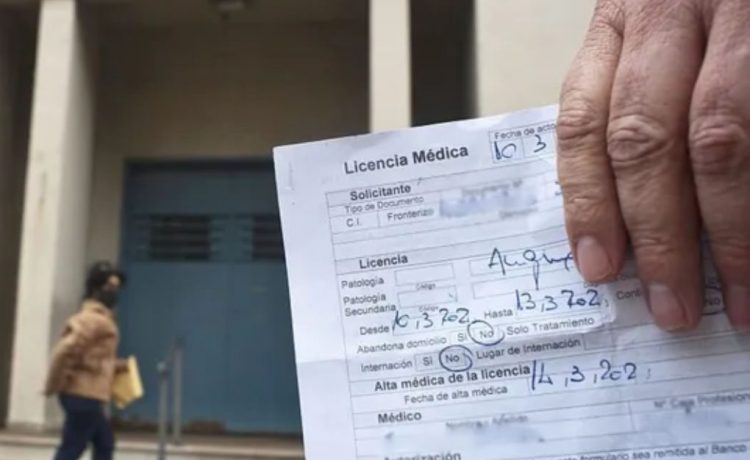 Sin acuerdo por las licencias médicas crece el conflicto en Uruguay