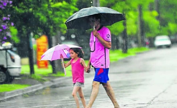 Renuevan alerta amarillo por fuertes lluvias y tormentas para siete departamentos