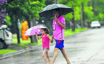 Elevan a naranja el alerta por tormentas en zonas de Entre Ríos: prevén hasta 80 mm de lluvias