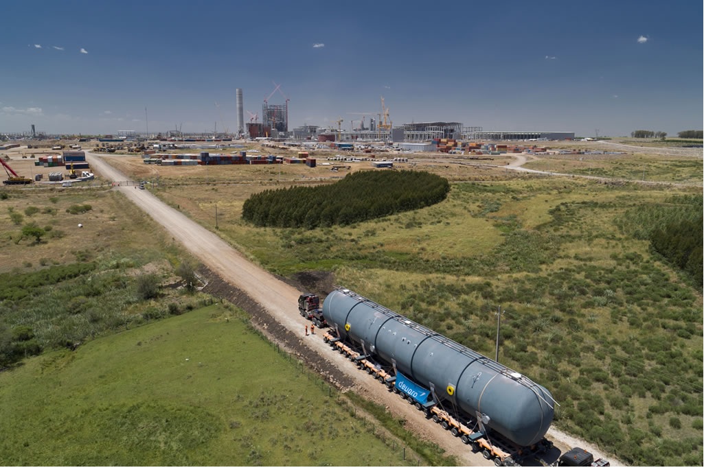 UPM finaliza el proyecto logístico más desafiante de la historia de la empresa en el país