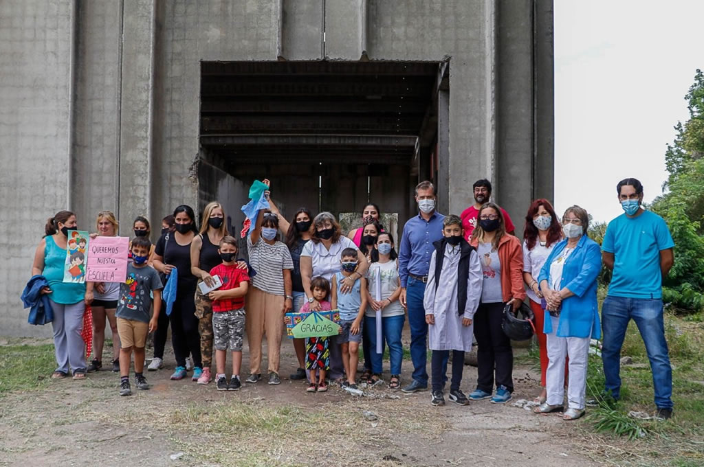 Escuela 117 “María Elena Walsh”: avances hacia el nuevo edificio