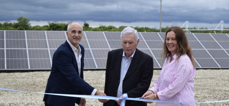 Entre Ríos: El gobierno participó en la puesta en marcha de parque solar en Conscripto Bernardi