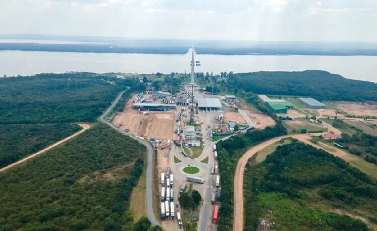 Avanza la modernización del paso de frontera de Fray Bentos - Gualeguaychú