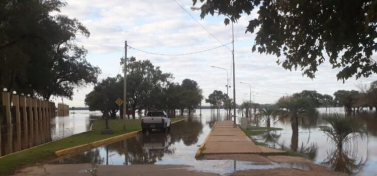 Por la creciente del río Uruguay hay mas de 40 personas evacuadas