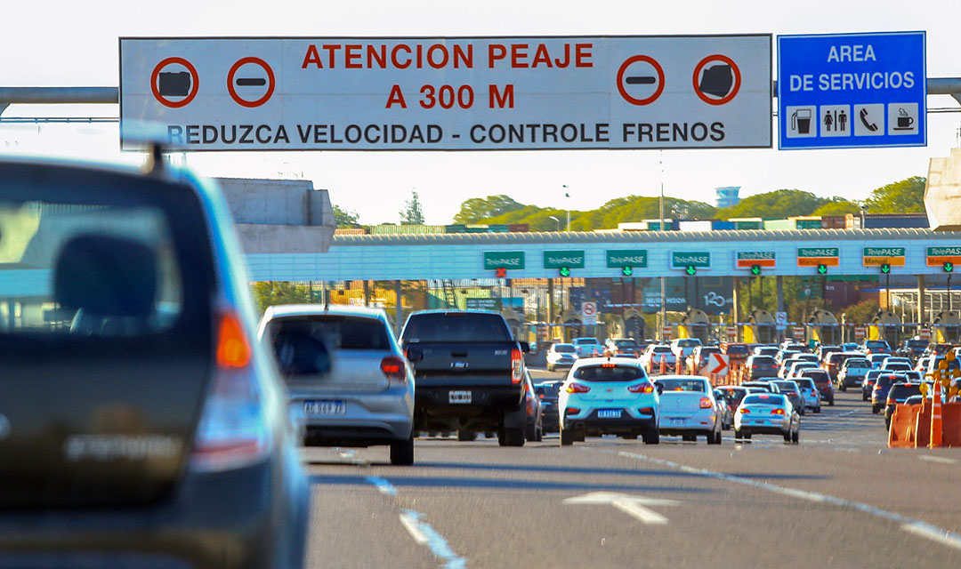Los peajes de rutas aumentarán 50 % en Argentina