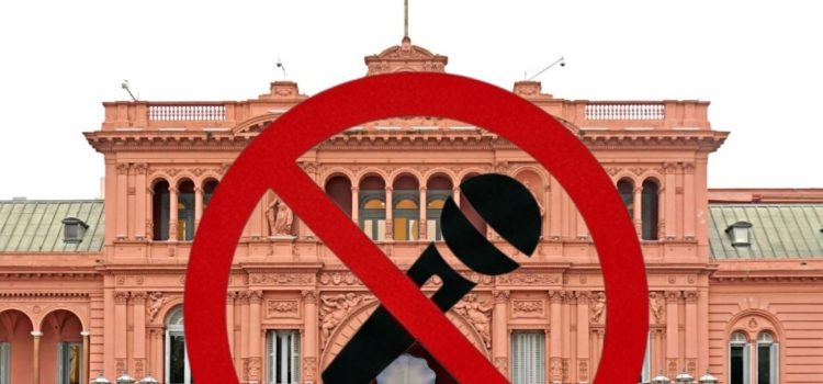 Periodismo sin periodistas en la Casa Rosada