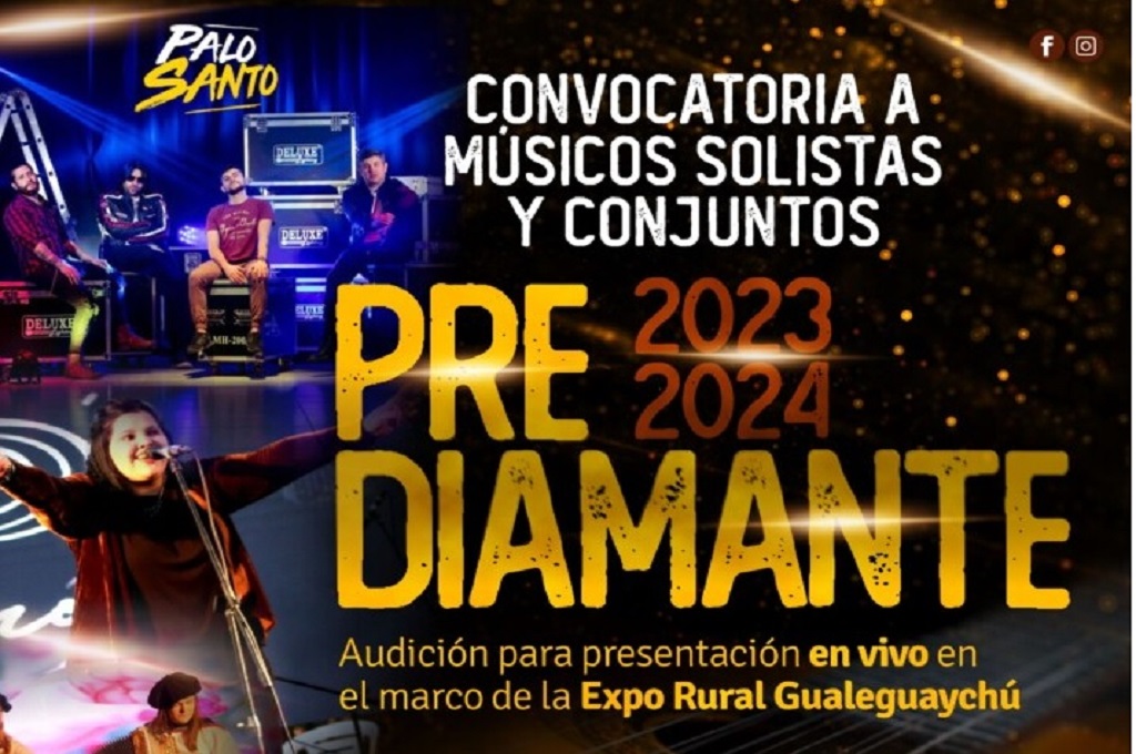 Está abierta la inscripción para participar del prestigioso pre Diamante en Gualeguaychú