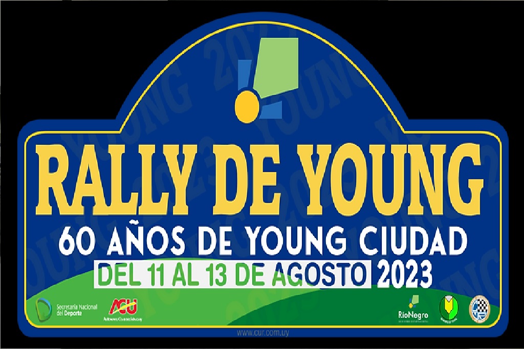 Del 11 al 13 de agosto será la fiesta del Rally en Young