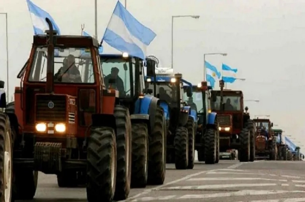 Tractorazo: marcha de sectores rurales contra el gobierno